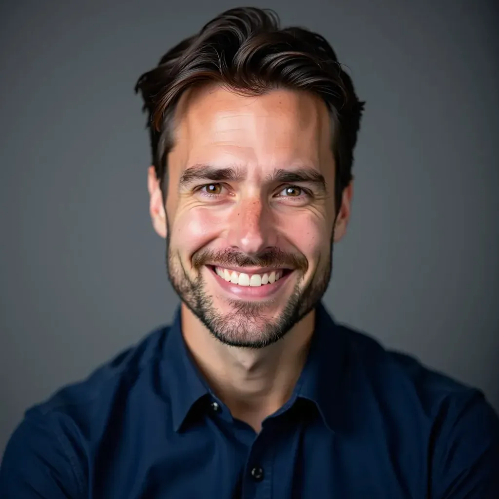Martin Kovács, Senior Product Specialist at doublearrowconsulting s.r.o., portrait photograph in professional office setting
